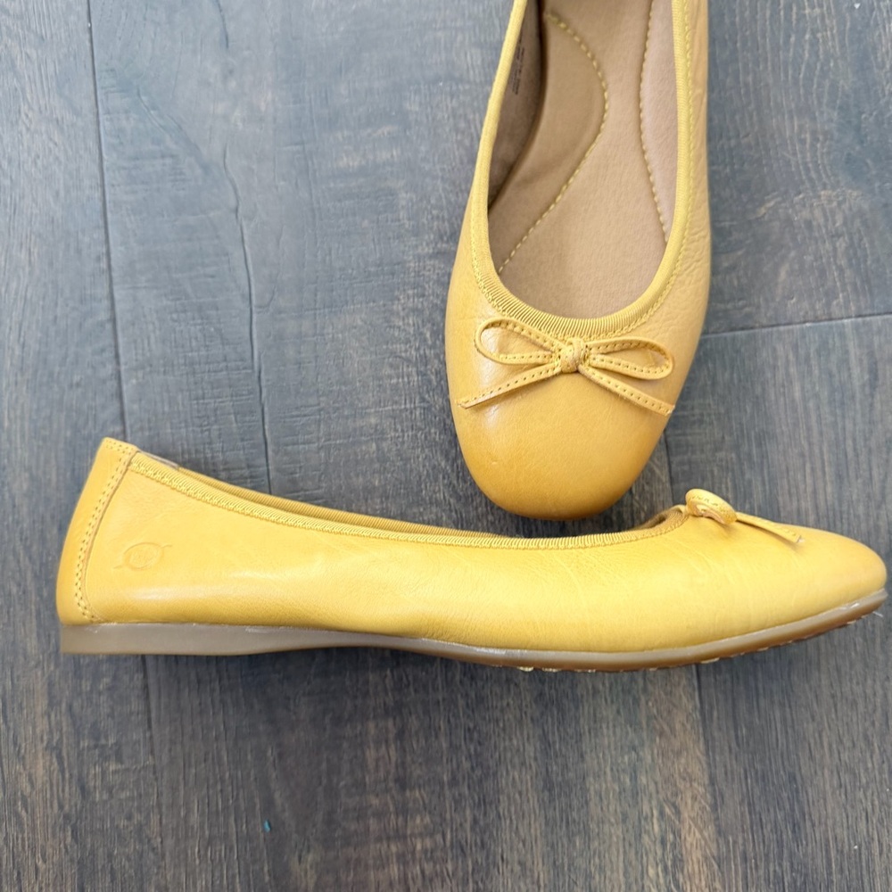 NEW Born Brin Flats | Sunflower Yellow | Size: 6.5 - Picture 6 of 8